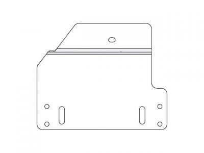 Floor plate HH Mini front left