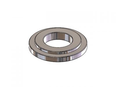 Spacer steering knuckle 20x10x3, eccentric