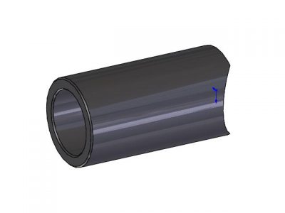 Steering column bushing, attenvation spring