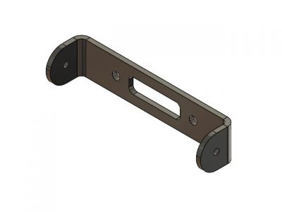 Bracket front panel, rear lower Stinger
