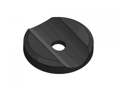 Bricka plast 50x10