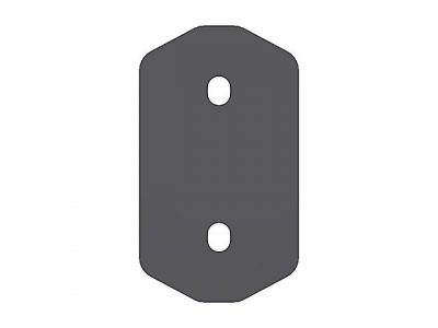 Täckbricka plast 130x75, Stinger/Shark