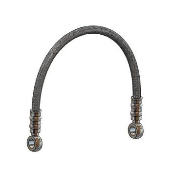 Bromsslang banjo 23 cm (För bromsok utan bromskontakt)