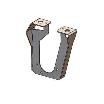 Bracket Left, rear axle protection HH 2018