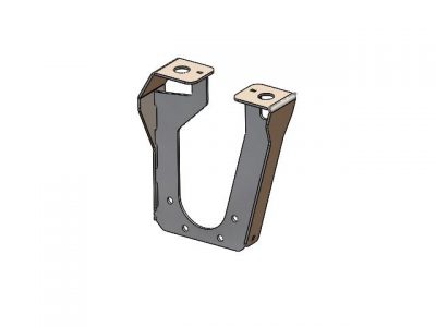 Bracket right, Rear axle protection Hammerhead 2018