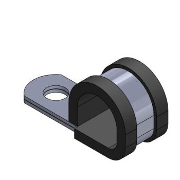 Rubber clevis 16 mm