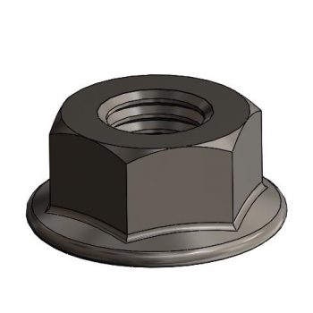 Flänslåsmutter - M8 (hub)