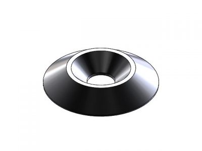 Washer counter sunk aluminum