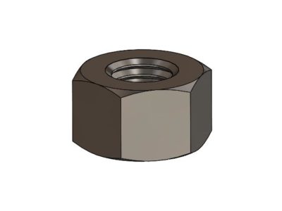 Tie rod nut, M8 right threaded