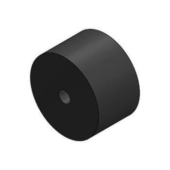 Vibration damper, M10 50x30, soft