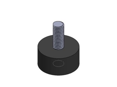 Silent block M8x20