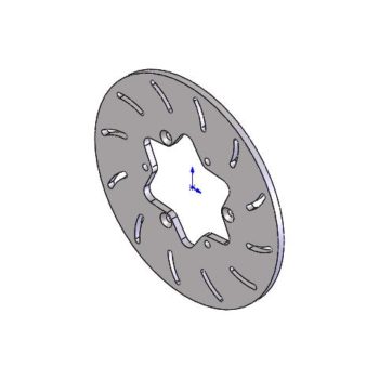 Brake disc 200 adapter mount