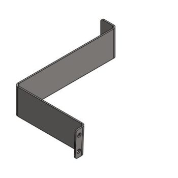 Bracket side tank - rear