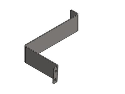 Bracket side tank - front
