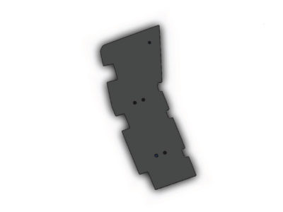 Floor plate Stinger Electric - Left