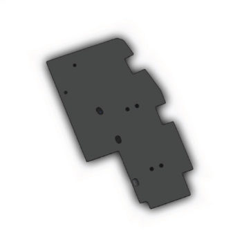 Floor plate Stinger Electric - Right